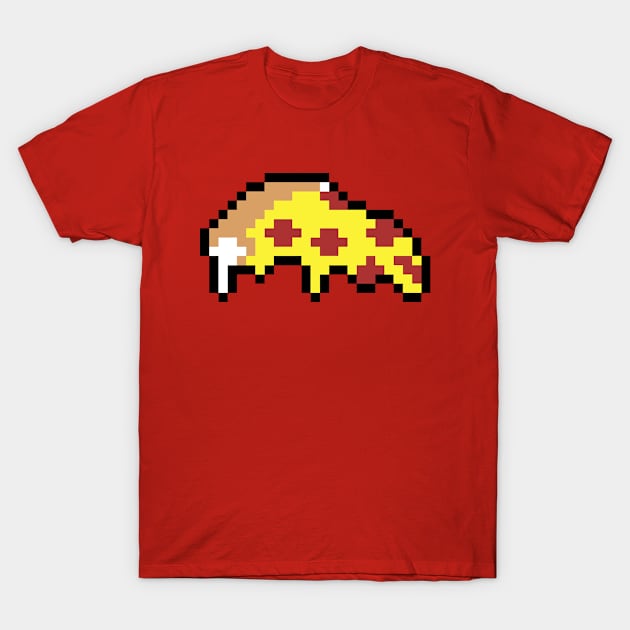 Pixel Pizza T-Shirt by SF